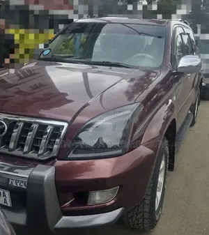 Toyota Land Cruiser Prado 2008 Burgundy