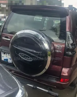 Toyota Land Cruiser Prado 2008 Burgundy
