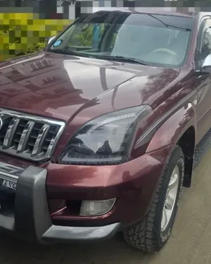 Toyota Land Cruiser Prado 2008 Burgundy