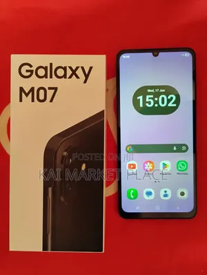 New Samsung Galaxy M07 64 GB Black