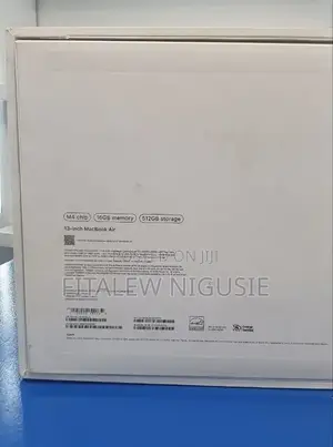 New Laptop Apple MacBook Air 2025 M4 16GB Apple M4 SSD 512GB
