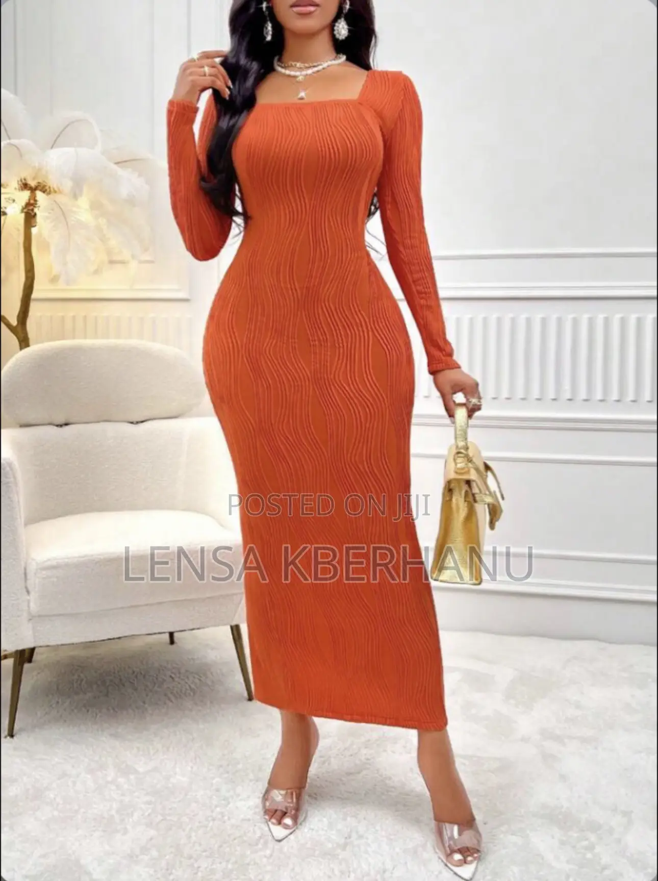 Dress Slim Maxi Length