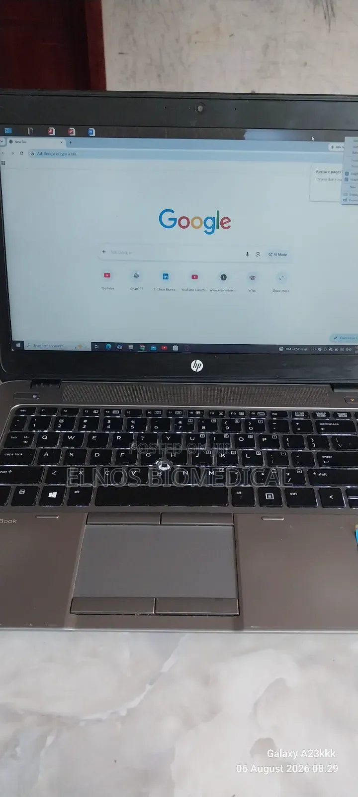 Laptop HP EliteBook 840 8GB Intel Core i5 HDD 500GB