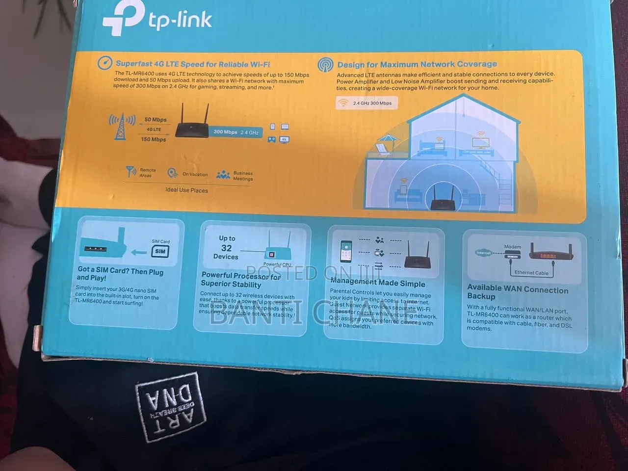 TP-Link 4G LTE Router