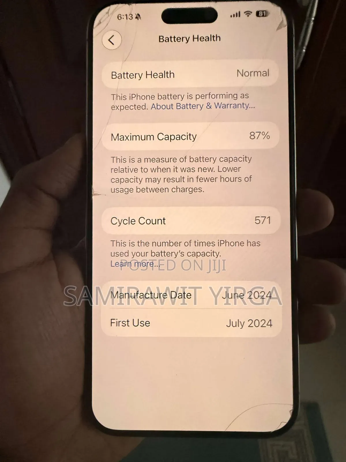 Apple iPhone 15 Pro Max 256 GB Gray