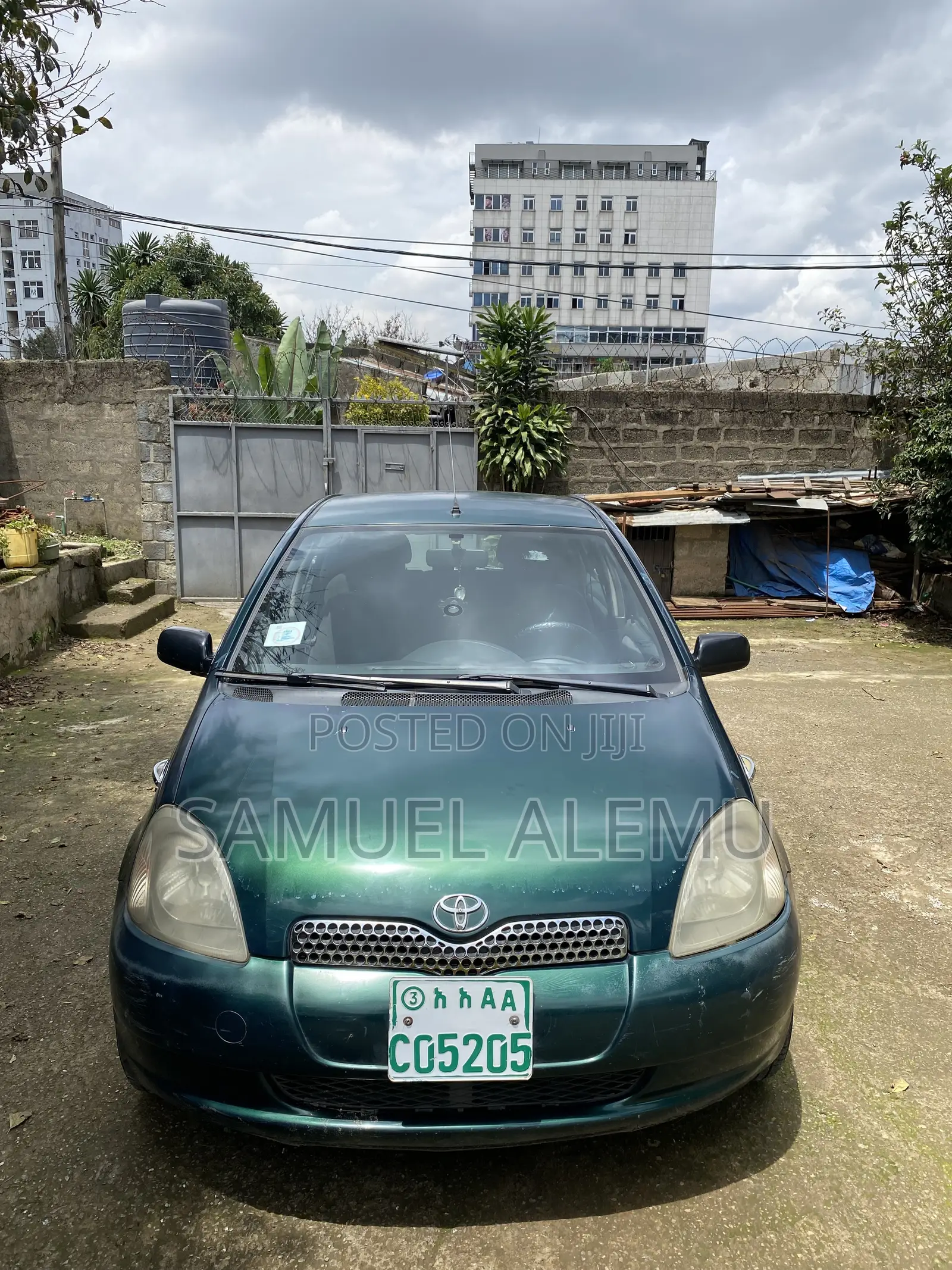 Toyota Yaris 2003 Green