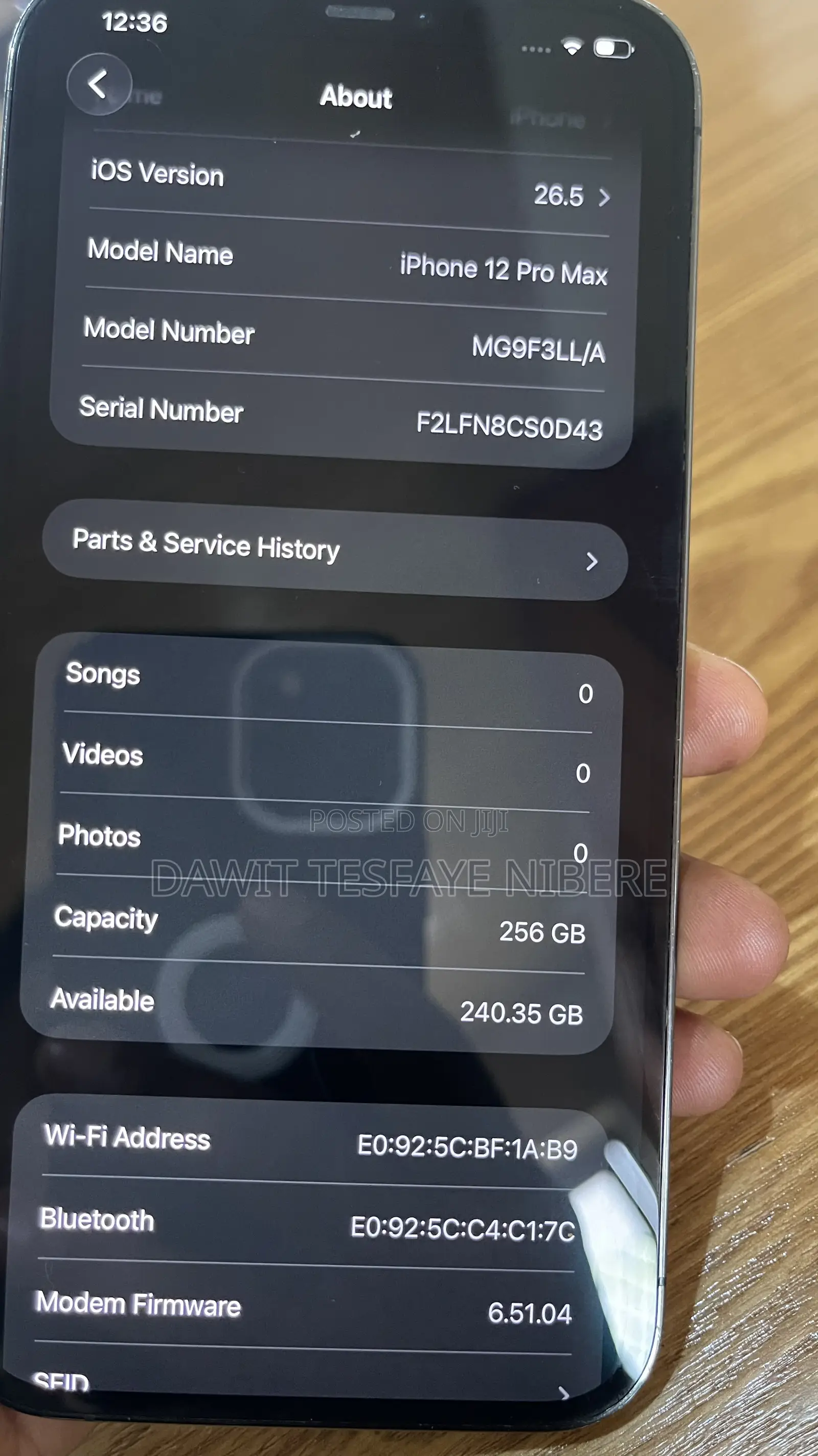 Apple iPhone 12 Pro Max 256 GB Gray