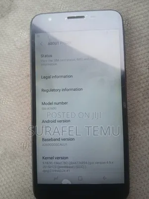 New Samsung Galaxy A2 Core 16 GB Black