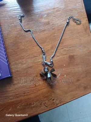 Tiger Eye Stone Necklace – Handmade Antique