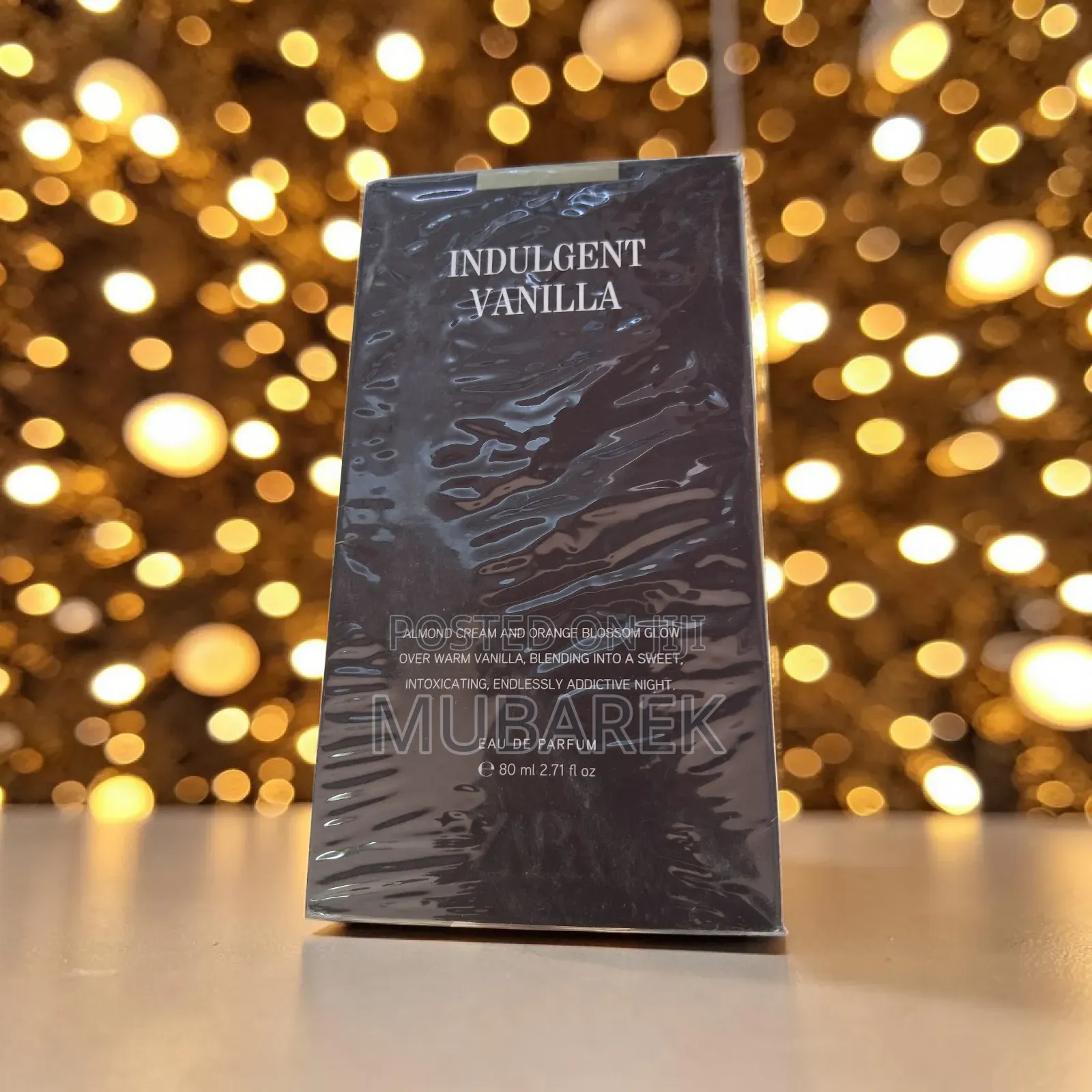 Experience Pure Luxury: Indulgent Vanilla Eau De Parfum 80ml