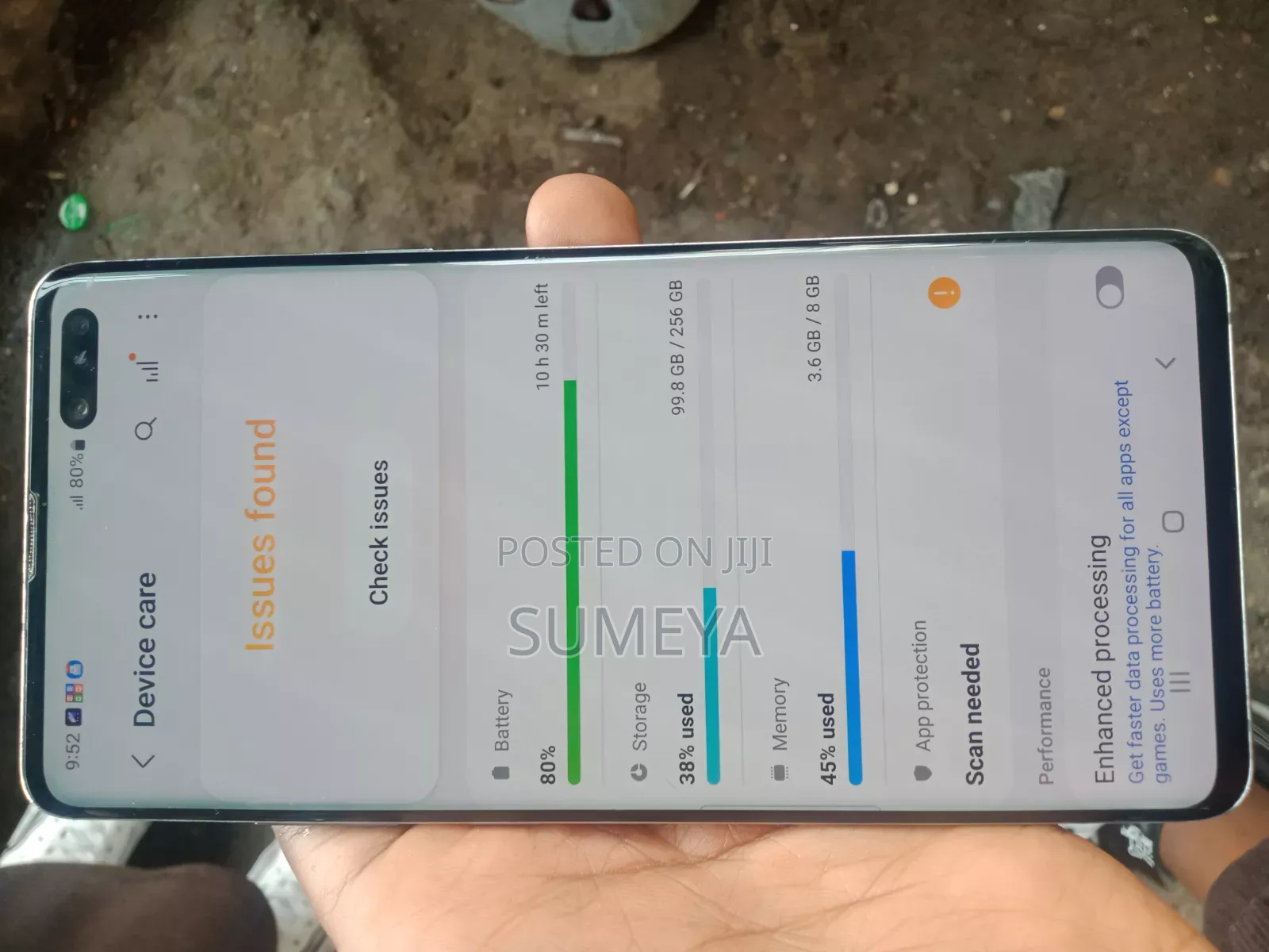 New Samsung Galaxy S10 5G 256 GB Gray