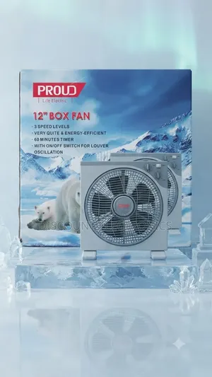 PROUD (Life Electric) 12" Box Fan.