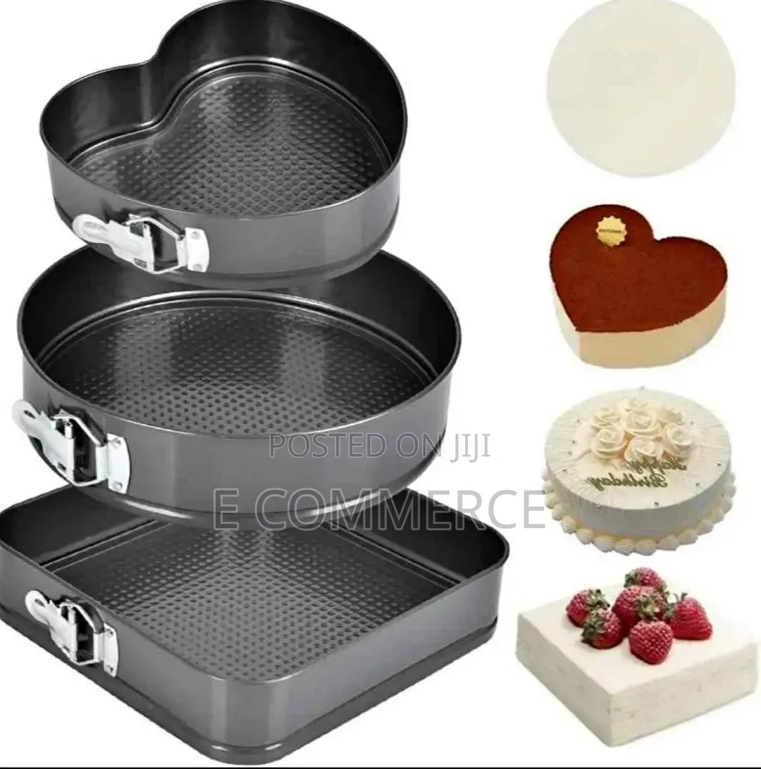 3 PCS Shappe Cake Mould