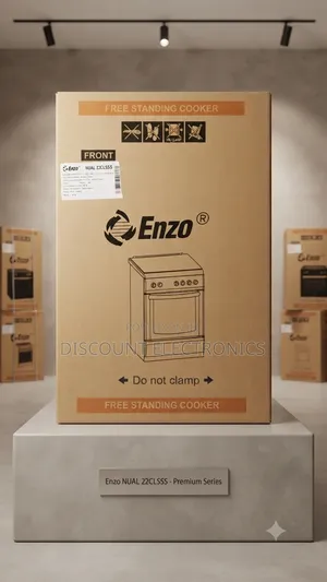 Enzo NUAL 22CLSSS Free Standing Electric Oven - Made in Turkey