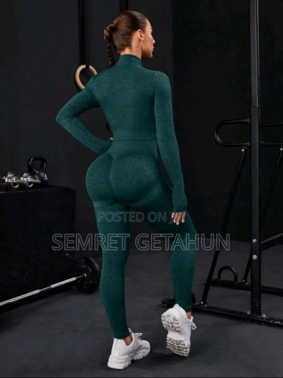 Zipper Long Sleeve Set