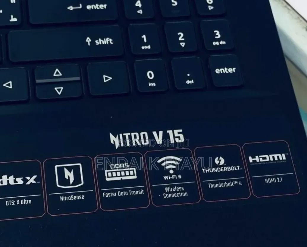 New Laptop Acer Nitro V 15 16GB AMD Ryzen 5 SSD 512GB