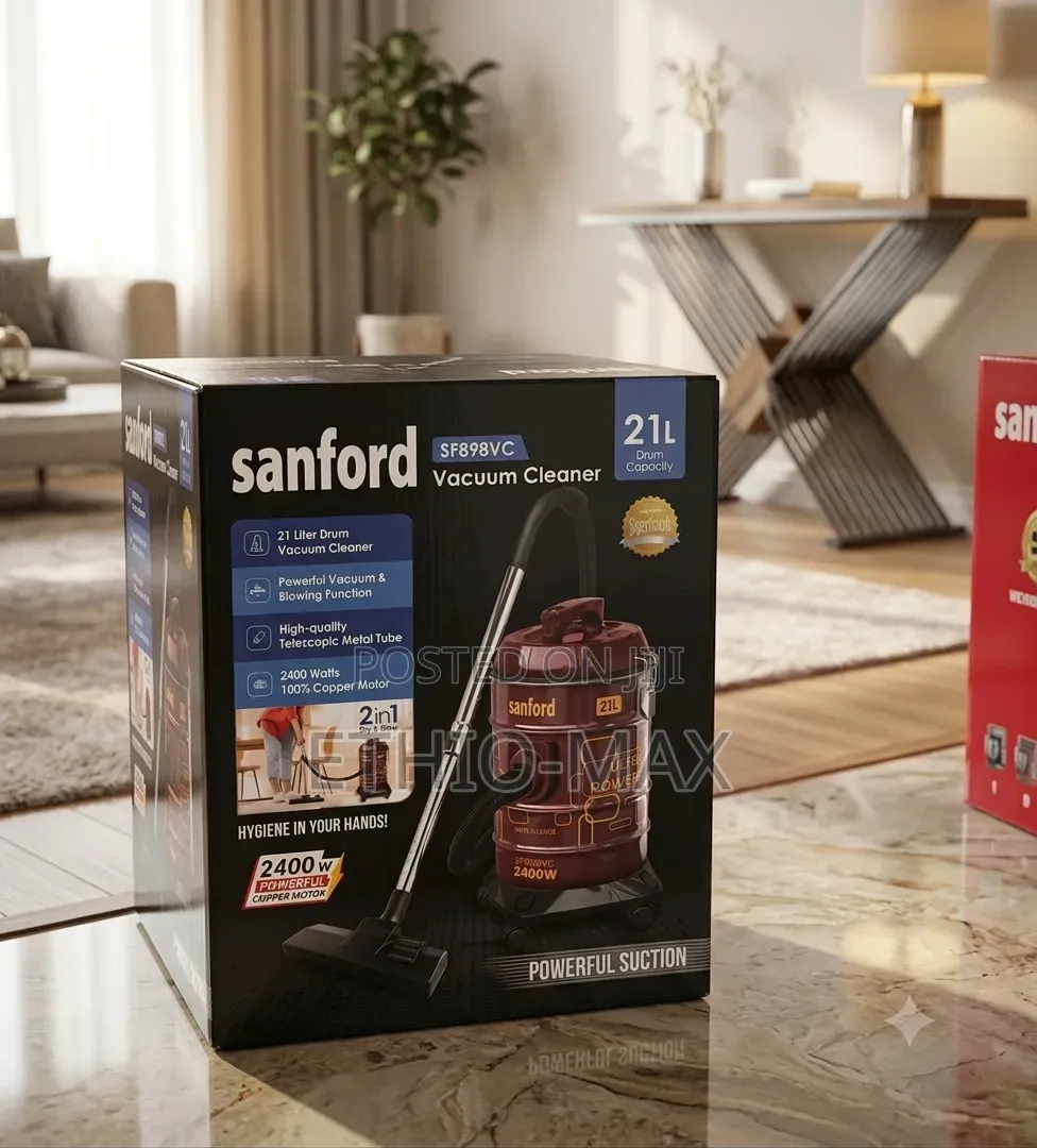 Sanford Vacuum Cleaner 21 Liter Dry Blow – Powerful Cleaning Perform