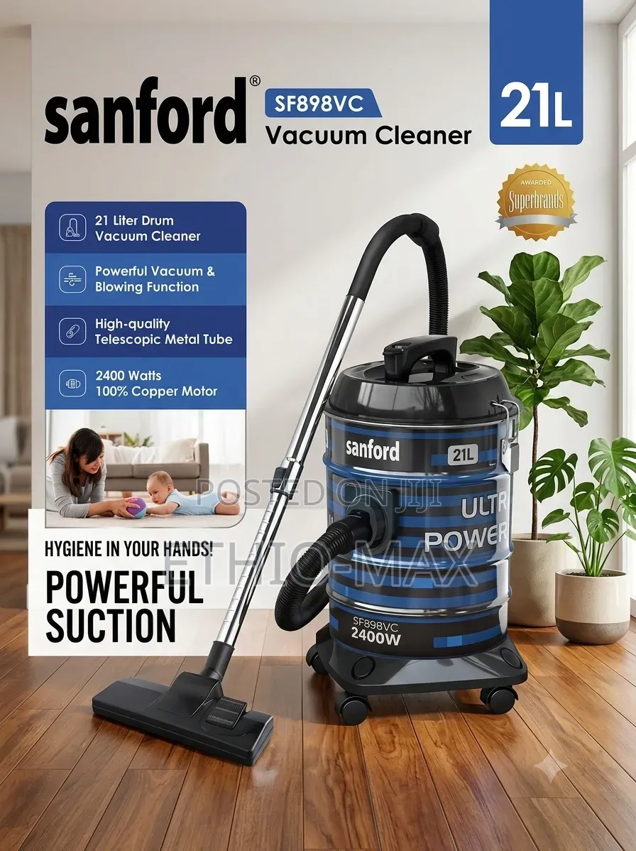 Sanford Vacuum Cleaner 21 Liter 2400 Watt