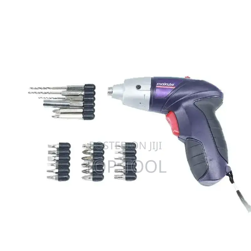 ,Makute CD003 ኮርድሌስ (Cordless) ስክሩድራይቨር ሲሆን 4.8V የሚሆን ሐምራዊ ቀለም ያለው መሳሪ