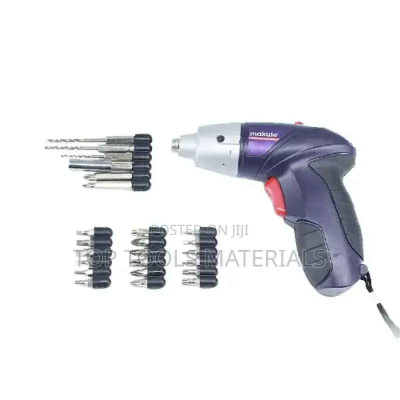 ,Makute CD003 ኮርድሌስ (Cordless) ስክሩድራይቨር ሲሆን 4.8V የሚሆን ሐምራዊ ቀለም ያለው መሳሪ