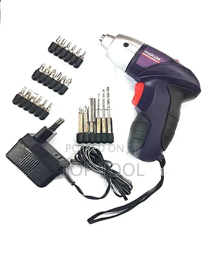 ,Makute CD003 ኮርድሌስ (Cordless) ስክሩድራይቨር ሲሆን 4.8V የሚሆን ሐምራዊ ቀለም ያለው መሳሪ