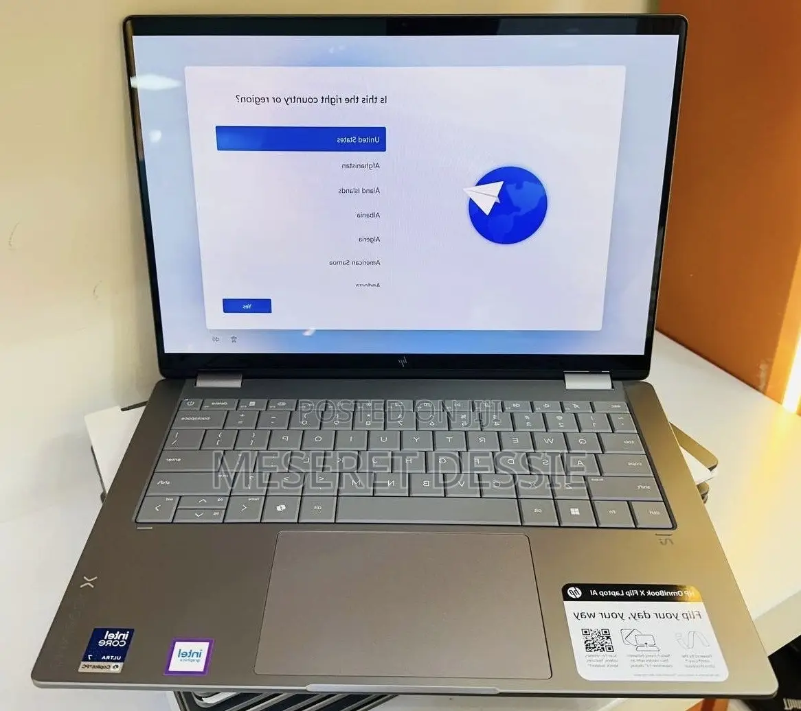 New Laptop HP OmniBook Ultra Flip 14" 16GB Intel Core Ultra 7 SSD 1T