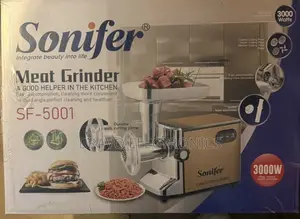 The Sonifer SF-5001 Is a 3000W High-Powered Electric Meat Grinder