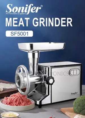 The Sonifer SF-5001 Is a 3000W High-Powered Electric Meat Grinder