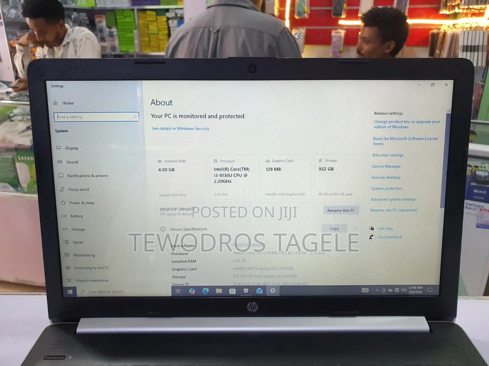 Laptop HP Stream Notebook 4GB Intel Core i3 HDD 1T