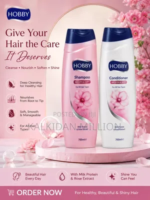 Hobby Shampoo and Conditioner