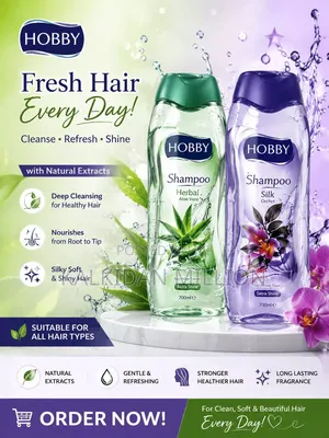 Hobby Shampoo and Conditioner