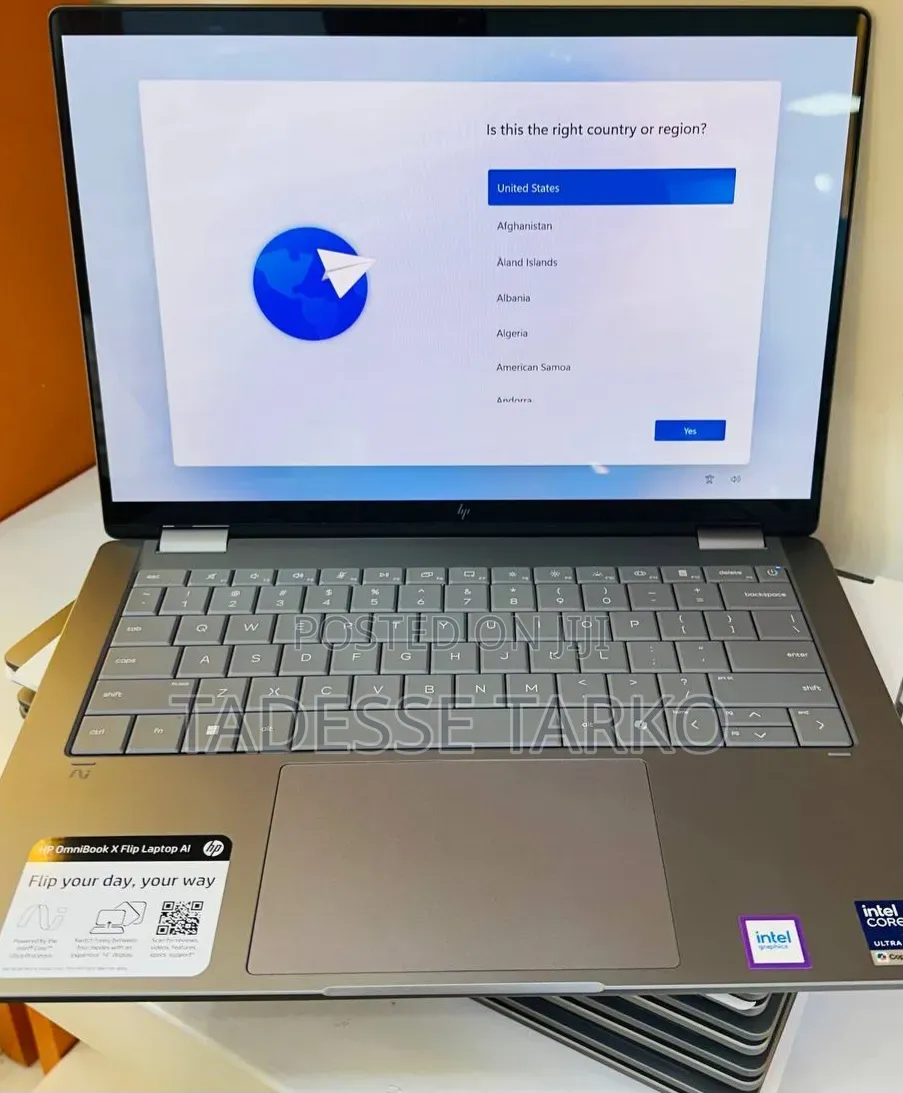 New Laptop HP OmniBook X Flip 14" 16GB Intel Core Ultra 7 SSD 1T