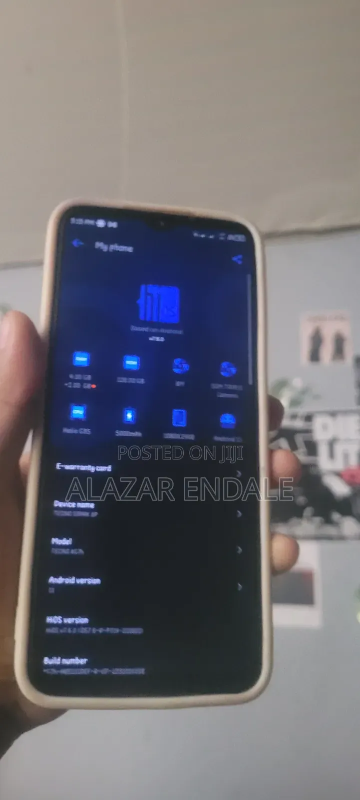 Tecno Spark 8P 128 GB Purple