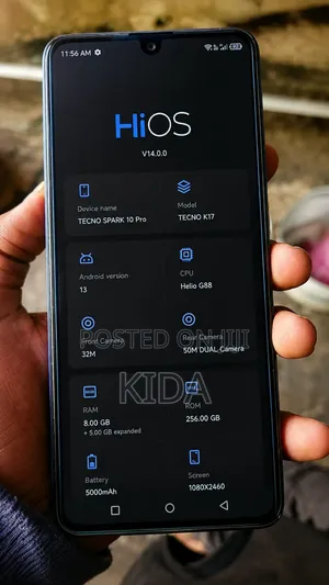 New Tecno Spark 10 Pro 256 GB Black