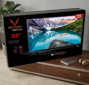 Victory TV 32" LED TV – Double Glass Design | Stylish