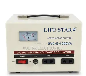 Life Star SVC-E-1500va Automatic Voltage Regulator