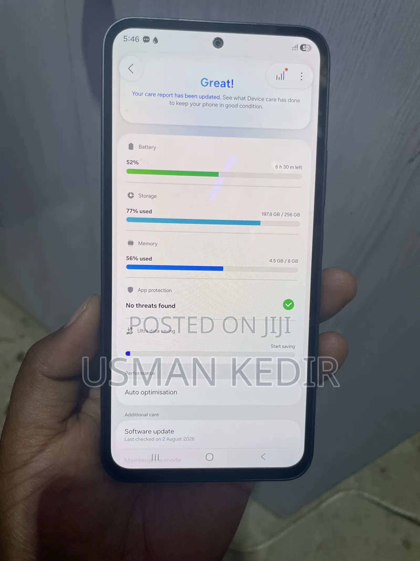 Samsung Galaxy A54 5G 256 GB Black