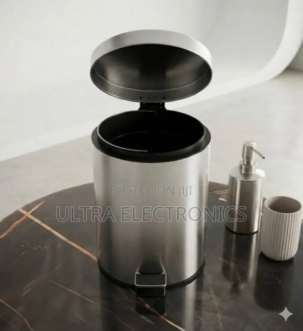 Vigo 5-Liter Stainless Steel Pedal Dust Bin