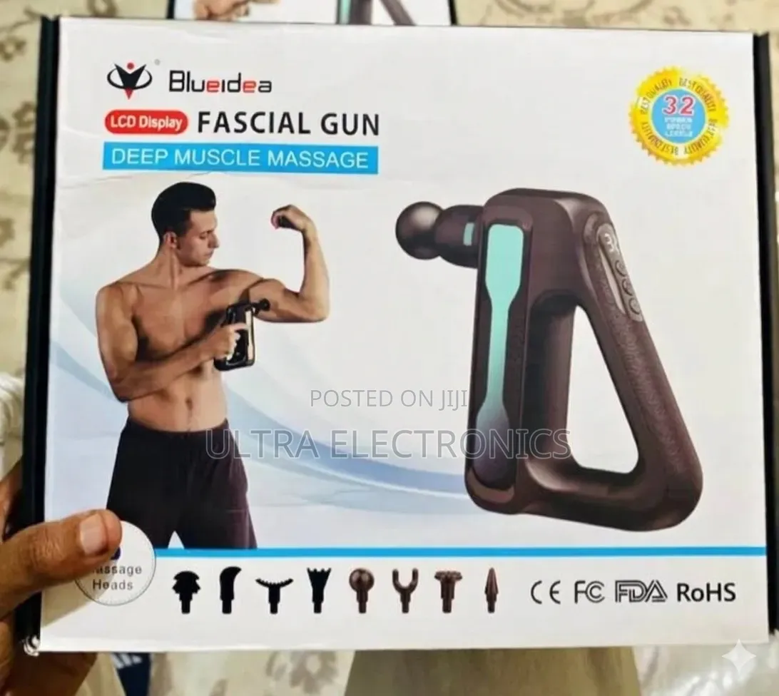 MASSAGE GUN BLUEIDEA FASCIAL LCD Screen Display 32 Speed Levels
