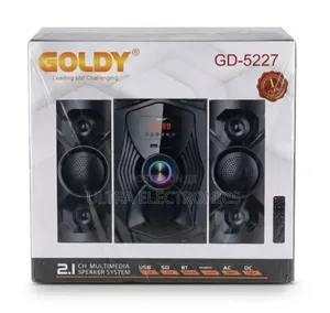 Goldy Gd-5227 2.1 Channel Multimedia Speaker