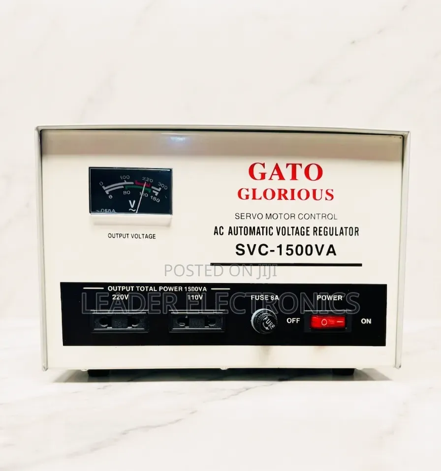 Gato Glorious 1500VA Servo Motor Control Stabilizer– Original