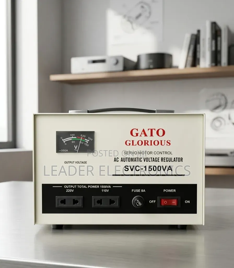 Gato Glorious 1500VA Servo Motor Control Stabilizer– Original