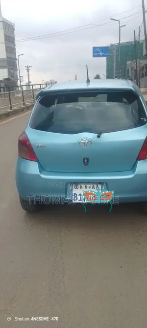 Toyota Yaris 2008 Blue