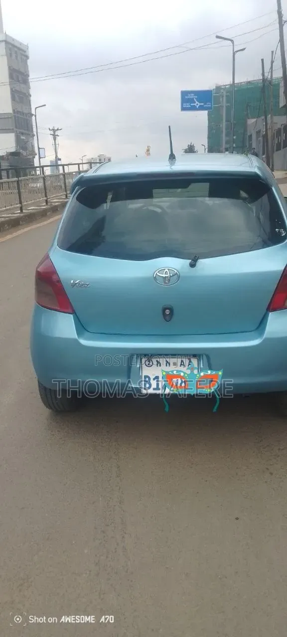 Toyota Yaris 2008 Blue