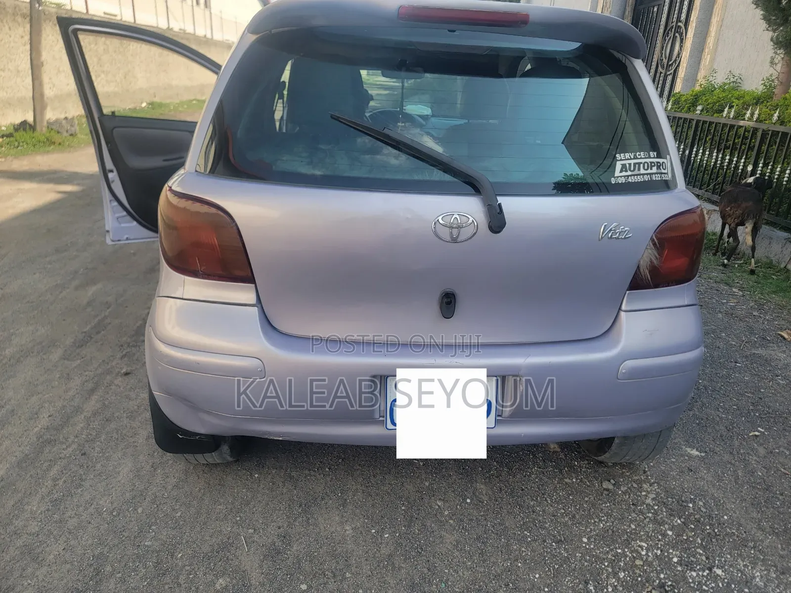 Toyota Vitz 2004 Purple