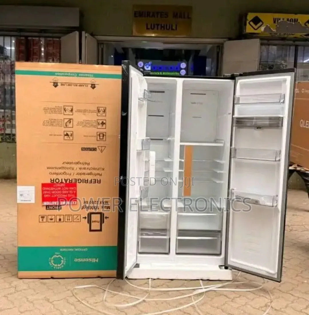 Hisense Side-by-Side 670,Litr Refrigerator