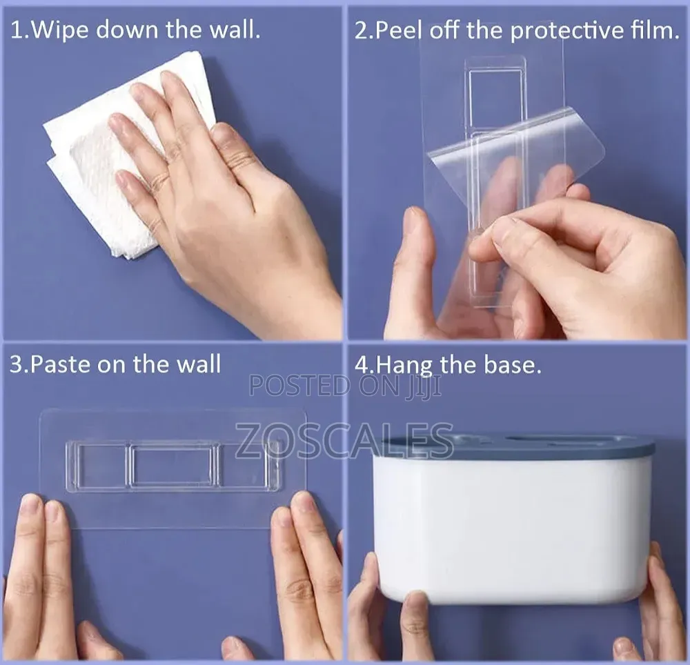 4 in 1 Toilet Cleaning Tools With Holder