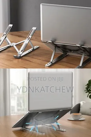 Foldable Height Adjustable Metal Frame Laptop Stand