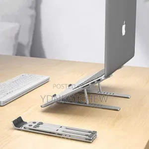 Foldable Height Adjustable Metal Frame Laptop Stand