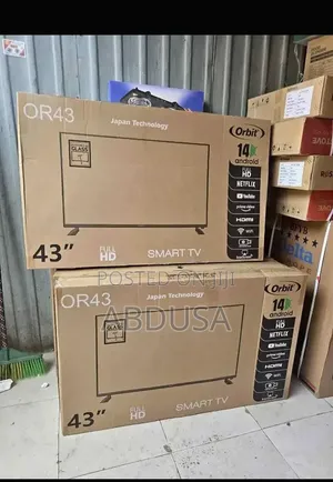 Apollo 43" Smart TV – New 2026 43 ኢንች Smart TV